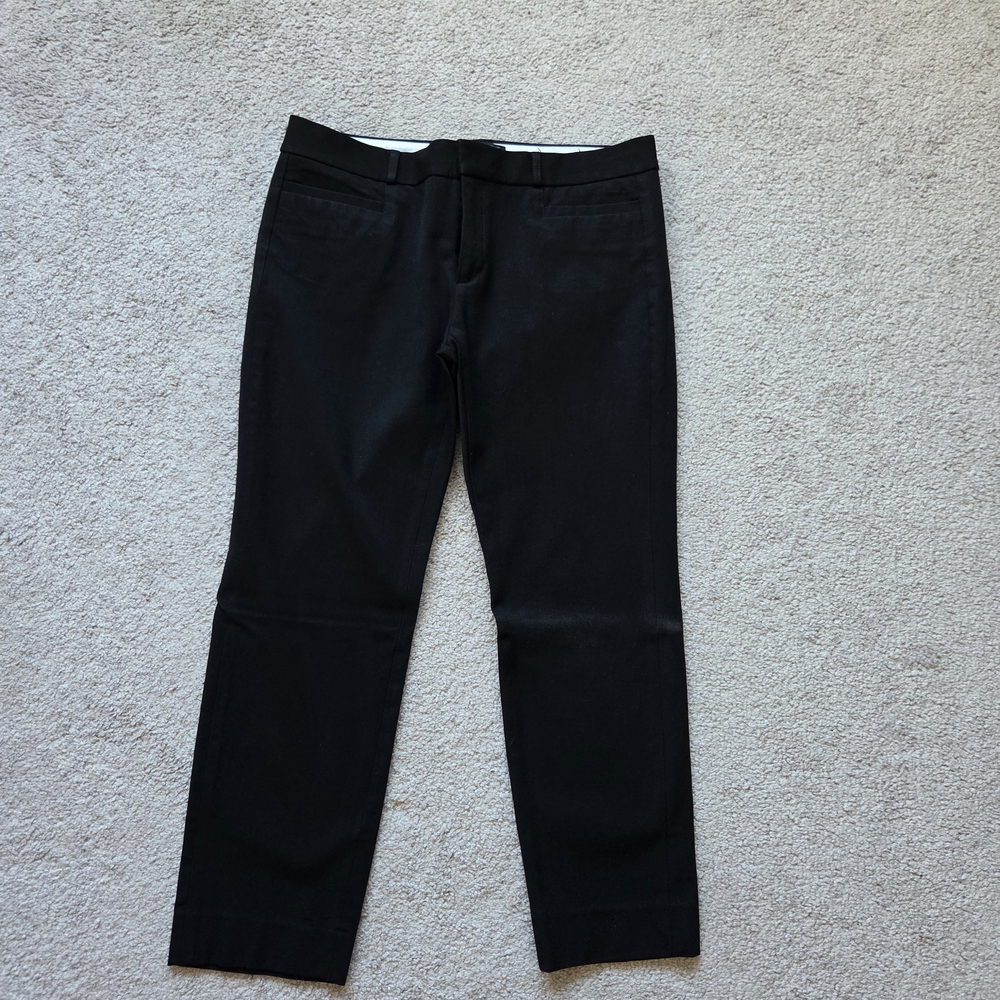Banana Republic Black Sloan Crop Pants